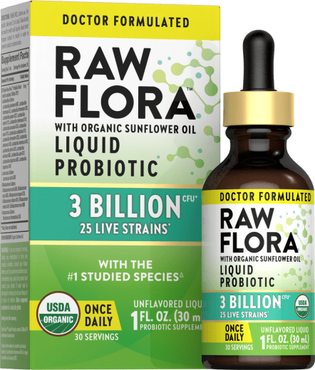 Probiotic 25 Strains 3 Billion Liquid (Organic), 1 fl oz (30ml) Flasche