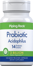Probiotic Acidophilus 14 Strains 3 Billion Organisms, 120 Quick Release Capsules