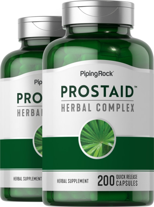 Complexe herbal ProstAid, 200 Gélules à libération rapide, 2  Bouteilles