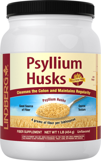 Cáscaras de psyllium , 1 lb (454 g) Botella/Frasco