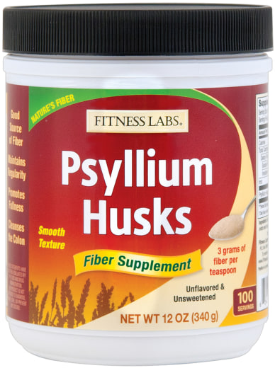 Psyllium Husks, 12 oz (340 g) ขวด