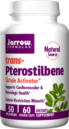 Pterostilbeno, 50 mg, 60 Cápsulas vegetarianas
