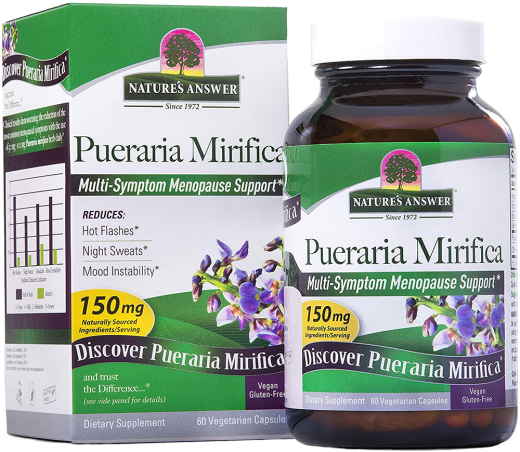 Mistura Pueraria Mirifica , 100 mg, 60 Cápsulas vegetarianas