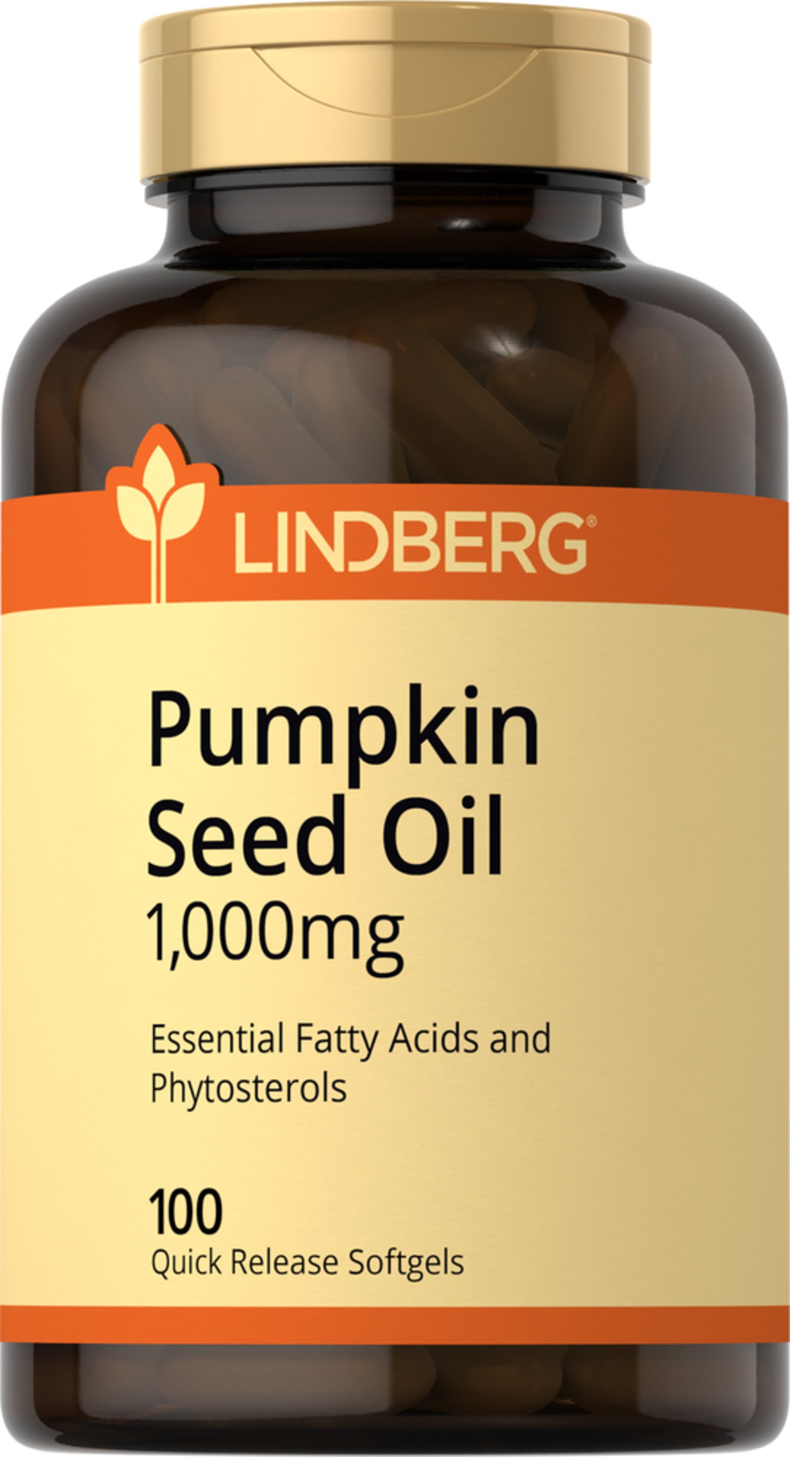 Pumpkin Seed Oil, 1000 mg, 100 Softgels