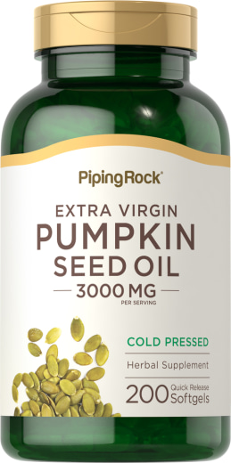 Pumpkin Seed Oil, 3000 mg, 200 Quick Release Softgels