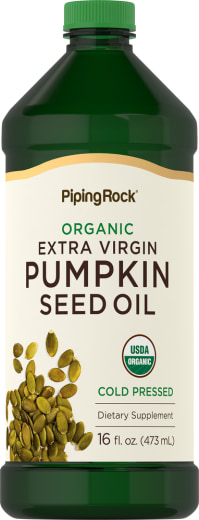 Pumpkin Seed Oil Cold Pressed (Organic), 16 fl oz (473 mL) Bottle