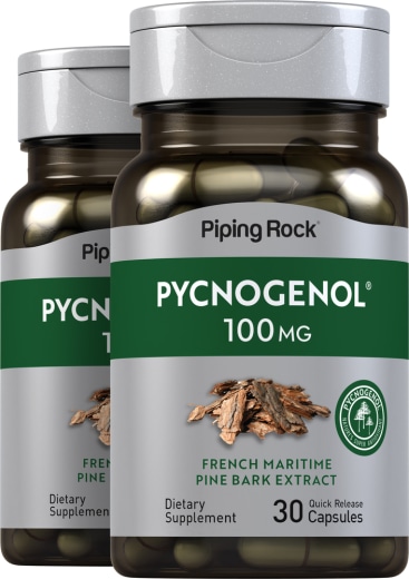 Pycnogenol, 100 mg, 30 Quick Release Capsules, 2  Bottles