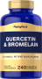 Quercetina Plus bromelaína, 400 mg (por dose), 240 Cápsulas de Rápida Absorção