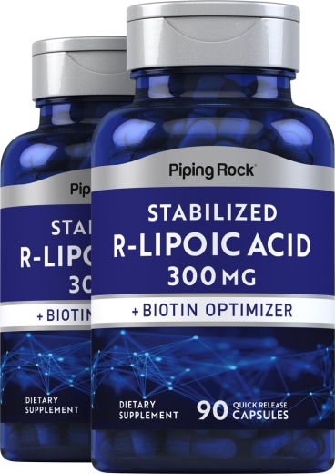 R-Fraction Alpha Lipoic Acid (Stabilized), 300 mg, 90 Quick Release Capsules, 2  Bottles