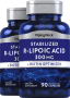 R-Fraktion Alpha-Liponsäure (stabilisiert) plus Biotin-Optimizer, 300 mg, 90 Kapseln mit schneller Freisetzung, 2  Flaschen