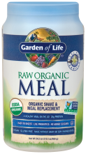Poudre Raw Organic Meal (la vanille), 34.2 oz (969 g) Bouteille