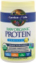 Proteína vegetal en polvo Raw Organic (sabor a vainilla), 21.86 oz (620 g) Botella/Frasco