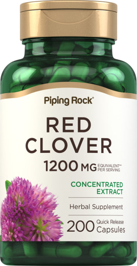 Klover Merah, 1200 mg (setiap sajian), 200 Kapsul Lepas Cepat