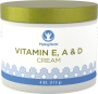 Crema revitalizzante alla vitamina E, A e D, 4 oz (113 g) Vaso