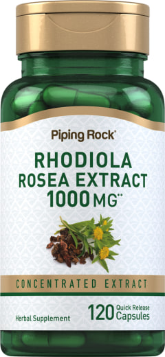 Rhodiola Rosea , 1000 mg, 120 Pikaliukenevat kapselit