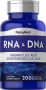 RNA og DNA, 100/10 mg, 200 Kapsler for hurtig frigivelse