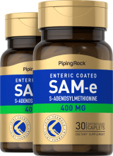 SAM-e Enteric Coated, 400 mg, 30 Enteric Coated Caplets, 2  Bottles