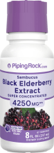 Sambucus Black Elderberry Extract, 4250 mg, 8 fl oz (237 mL) Bottle