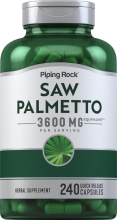 Saw Palmetto, 3600 mg (per serving), 240 Quick Release Capsules