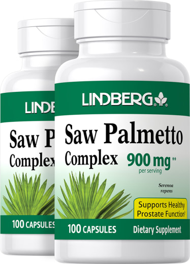 Saw Palmetto Complex, 900 mg, 100 Capsules, 2  Bottles