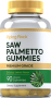 Saw Palmetto (Natural Lemon), 90 Vegan Gummies