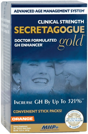 Secretagogue Gold (laranja), 30 Embalagens