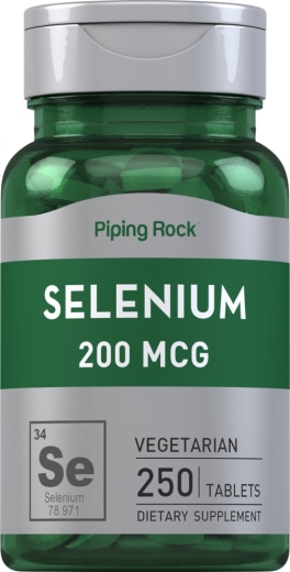 Selenio , 200 mcg, 250 Tabletas