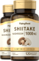 Cogumelo Shiitake , 1000 mg, 120 Cápsulas de Rápida Absorção, 2  Frascos