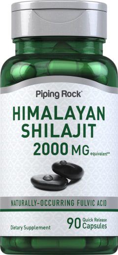 Ekstrakt Shilajit, 2000 mg, 90 Kapsule s brzim otpuštanjem
