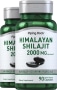 Extracto de shilajit, 2000 mg, 90 Cápsulas de liberación rápida, 2  Botellas/Frascos