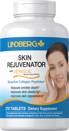 Föryngrande hudkräm med Verisols bioaktiva kollagenpeptider , 270 Tabletter