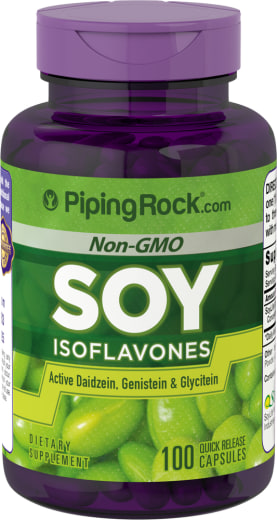 Soy Isoflavones, 650 mg, 100 Quick Release Capsules