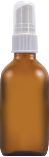 Botol Semburan 2 fl auns Ambar Kaca, 2 fl oz (59 mL) Glass Amber, Botol Semburan