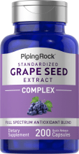 Complexe d'extraits de pépins de raisin standardisés, 200 Gélules à libération rapide