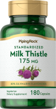 Standardized Milk Thistle 175 mg, 180 Capsules