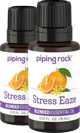 Stress Eaze, 1/2 fl oz (15 mL) Dropper Bottle, 2  Dropper Bottles