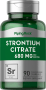 Strontium Sitrat , 680 mq (hər xidmətdə), 90 Tez həll olunan kapsulalar