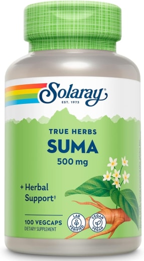 Racine de suma, 500 mg, 100 Gélules végétales