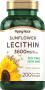 Sonnenblumen-Lecithin – GMO-frei 2400 mg, 3600 mg (pro Portion), 200 Softgele mit schneller Freisetzung