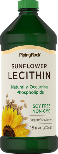 Vloeibare lecithine zonnebloem , 16 fl oz (473 mL) Fles