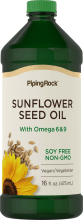 Sunflower Seed Oil, 16 fl oz (473 mL) Bottle