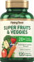 Kapsule sa super voćem i povrćem, 120 Vegetarijanske kapsule