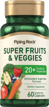 Super gélules de fruits et légumes, 60 Gélules végétales