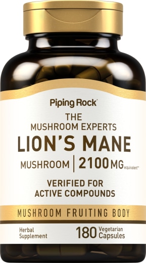 Super Lions-Mane Pilz , 2100 mg, 180 Vegetarische Kapseln
