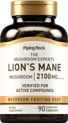 Super Lion's Mane Mushroom, 2100 mg, 90 Vegetarian Capsules