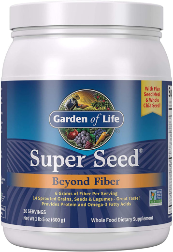 Serbuk Super Seed, 1 lb 5 oz (600 g) Botol