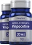 Vinpocetina super potente , 30 mg, 90 Cápsulas de Rápida Absorção, 2  Frascos