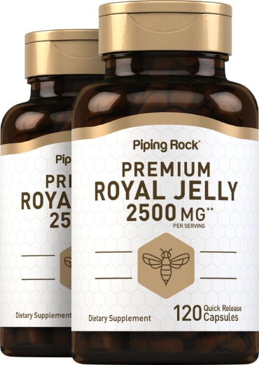 Supreme Royal Jelly, 2500 mg, 120 Quick Release Capsules, 2  Bottles