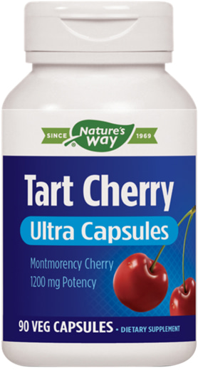 Ceri Tart Ultra (Montmorency), 1200 mg (setiap sajian), 90 Kapsul Vegetarian
