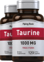 Taurin , 1000 mg, 120 Überzogene Filmtabletten, 2  Flaschen